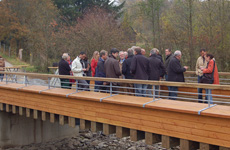 Holz-Stahl-Verbundbrücke Wisserbach